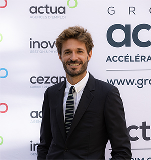 portrait Matthieu BALMELLE PDG de Actua